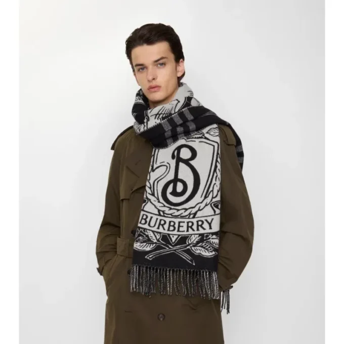 Sciarpa larga reversibile Stormy Knight