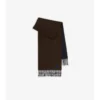 Sciarpa reversibile in cashmere