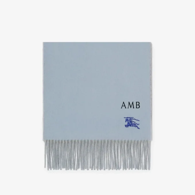 Sciarpa reversibile in cashmere