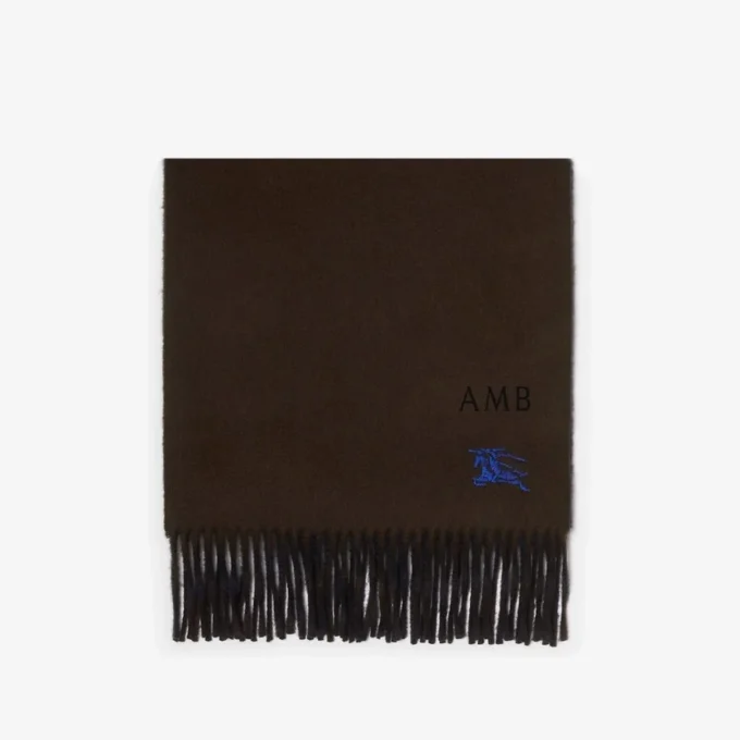 Sciarpa reversibile in cashmere
