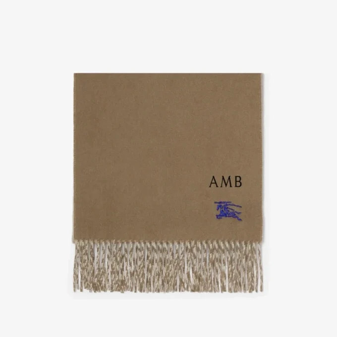 Sciarpa reversibile in cashmere