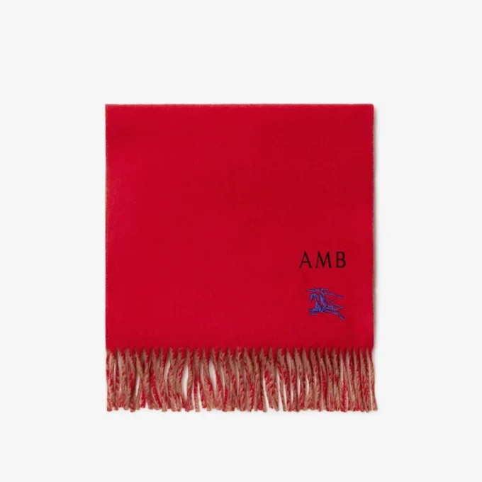 Sciarpa reversibile in cashmere