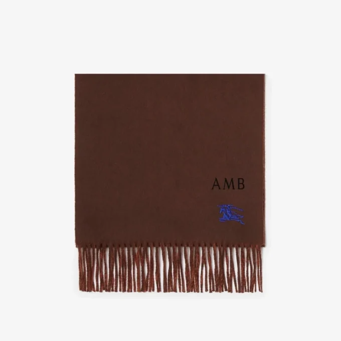 Sciarpa reversibile in cashmere