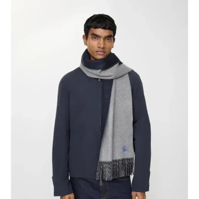Sciarpa reversibile in cashmere