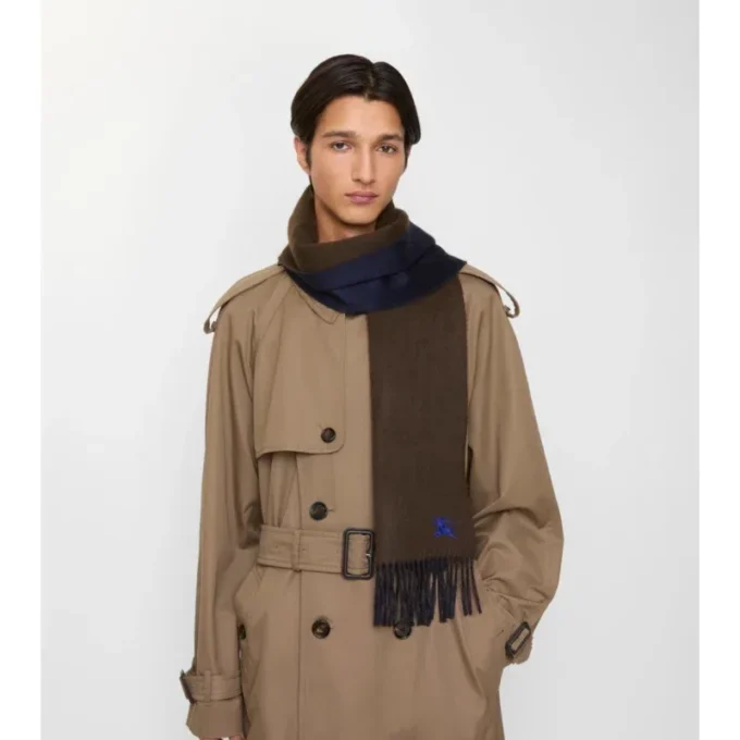 Sciarpa reversibile in cashmere