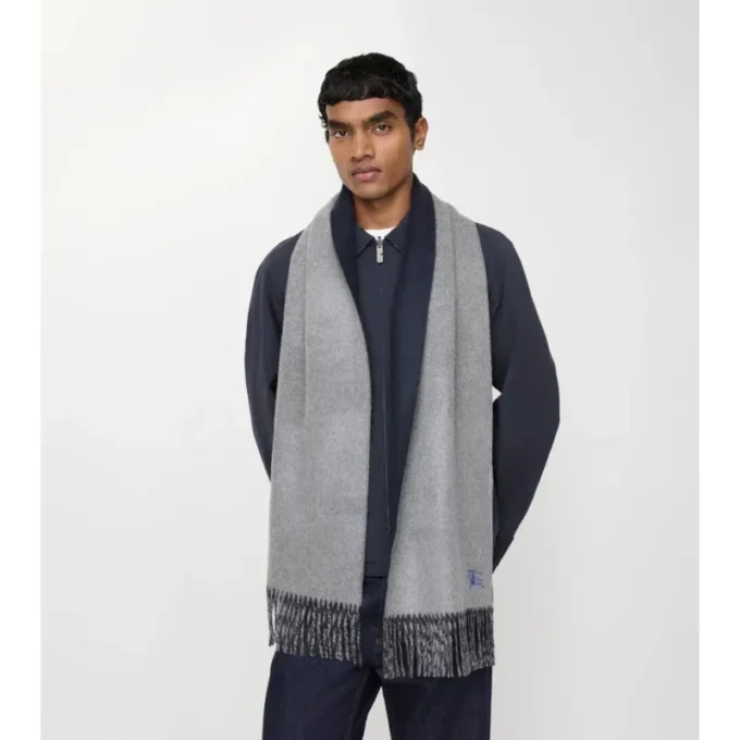 Sciarpa reversibile in cashmere