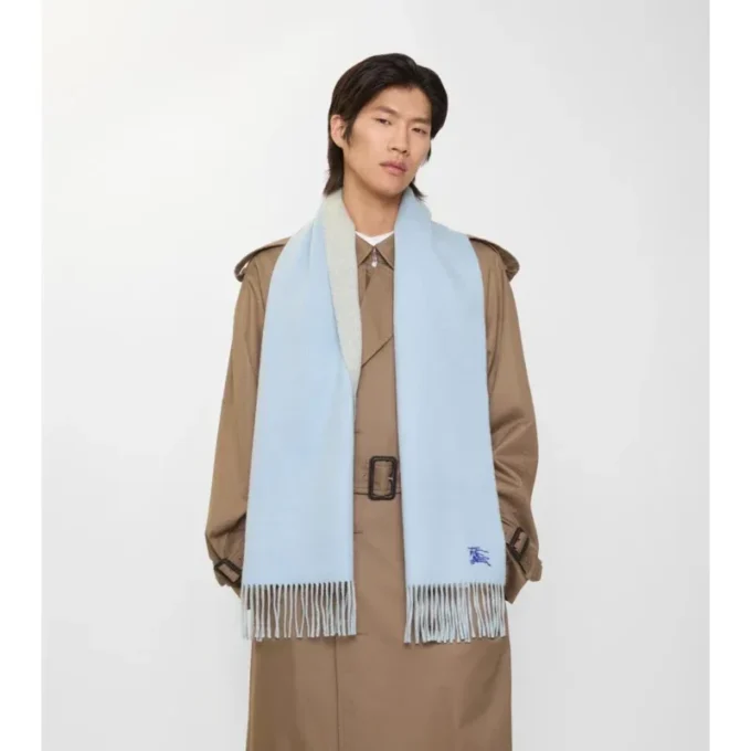 Sciarpa reversibile in cashmere