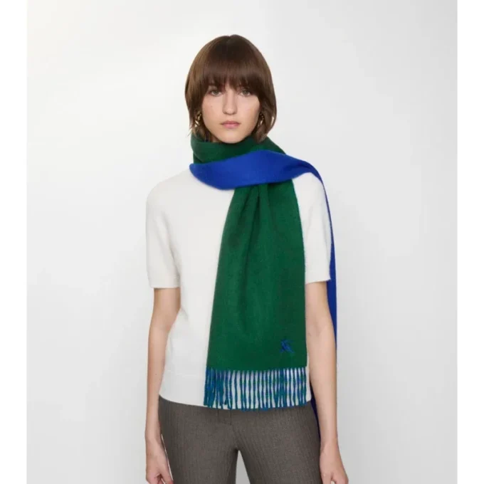 Sciarpa reversibile in cashmere