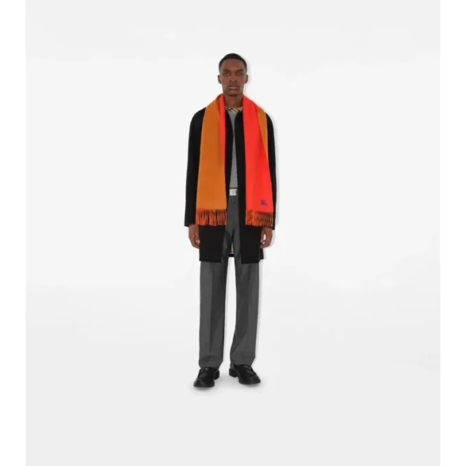 Sciarpa reversibile in cashmere