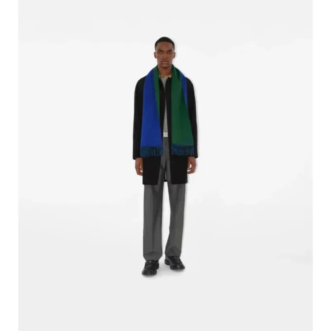 Sciarpa reversibile in cashmere