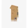 Sciarpa reversibile in cashmere con motivo EKD Check