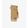 Sciarpa reversibile in cashmere con motivo EKD Check