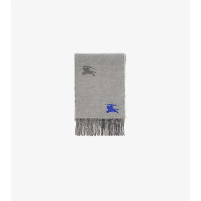 Sciarpa reversibile in cashmere con motivo EKD Check