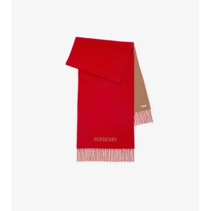 Sciarpa reversibile in cashmere EKD