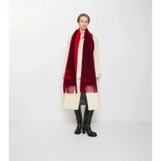 Sciarpa reversibile in cashmere EKD