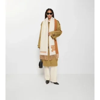 Sciarpa reversibile in cashmere EKD