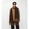 Sciarpa reversibile in cashmere EKD