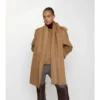 Sciarpa staccabile Giacca in cashmere