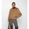 Sciarpa staccabile Giacca in cashmere