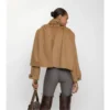 Sciarpa staccabile Giacca in cashmere
