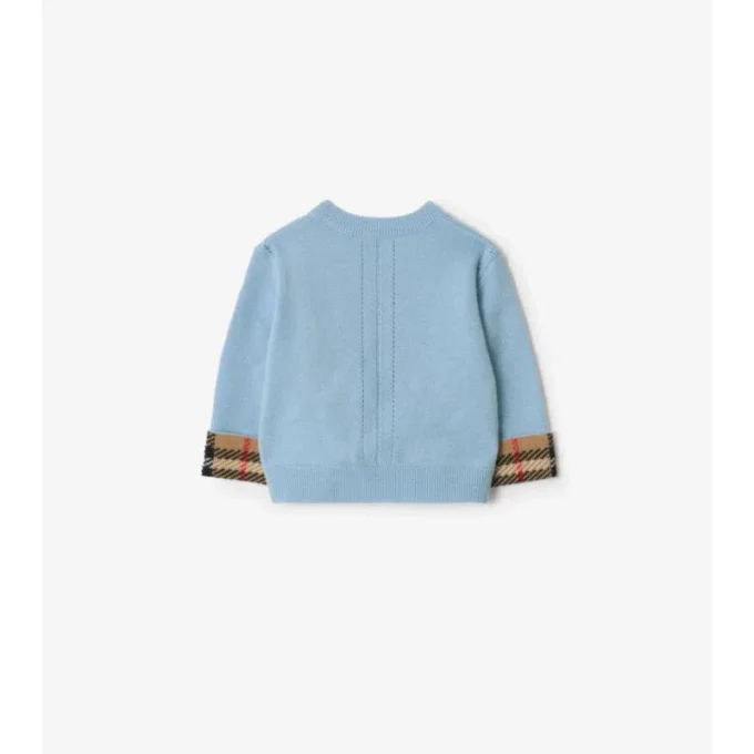 Set regalo per neonati in due pezzi in cashmere