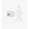 Set regalo per neonati in tre pezzi in cotone elasticizzato