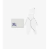 Set regalo per neonati in tre pezzi in cotone elasticizzato