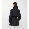 Short Denim Fitzrovia Trench Coat