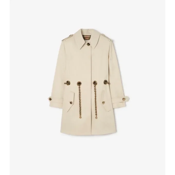 Short Gabardine Stonehaven Car Coat