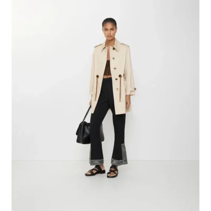 Short Gabardine Stonehaven Car Coat