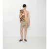 Shorts da bagno con motivo a quadri sfumato