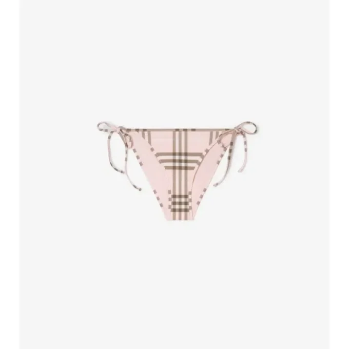 Slip bikini a quadri