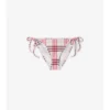 Slip bikini a quadri