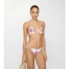 Slip bikini a quadri