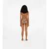 Slip bikini a quadri