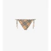 Slip bikini a quadri