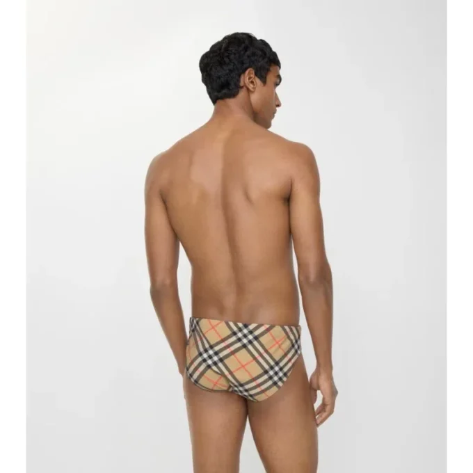Slip da bagno a quadri