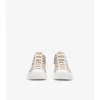 Sneakers alte in cotone a quadri
