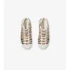 Sneakers alte in cotone a quadri