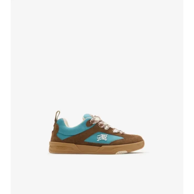Sneakers Arc in pelle scamosciata e mesh 