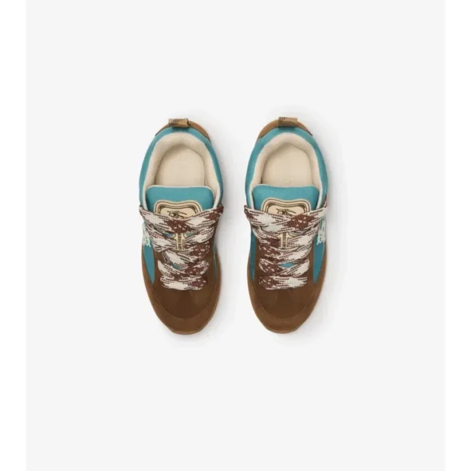 Sneakers Arc in pelle scamosciata e mesh 