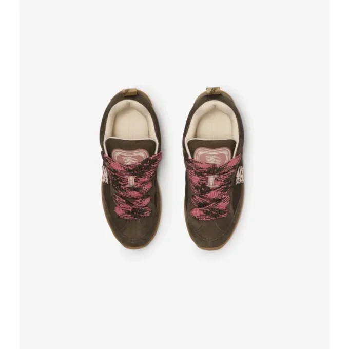 Sneakers Arc in pelle scamosciata e mesh