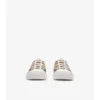 Sneakers in cotone a quadri