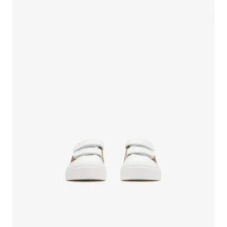 Sneakers in cotone a quadri