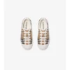 Sneakers in cotone a quadri