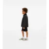 Sneakers in cotone e pelle con motivo a quadri