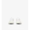 Sneakers in pelle e tessuto a quadri 