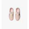Sneakers in pelle e tessuto a quadri 