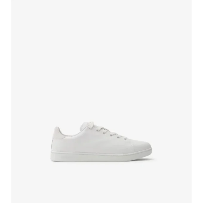 Sneakers Set in pelle goffrata a quadri 