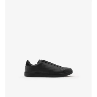 Sneakers Set in pelle goffrata a quadri 